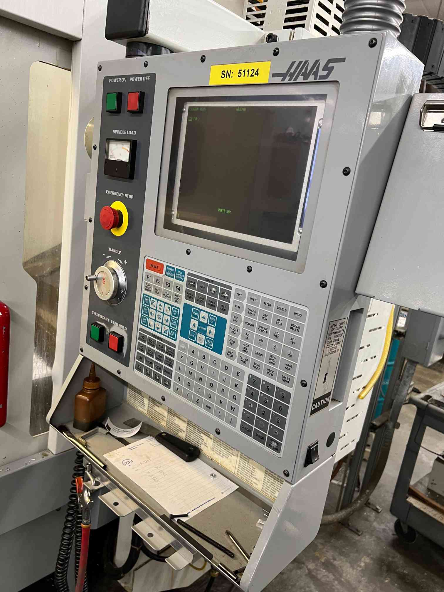 Haas HS 2RP CNC Horizontal Machining Center