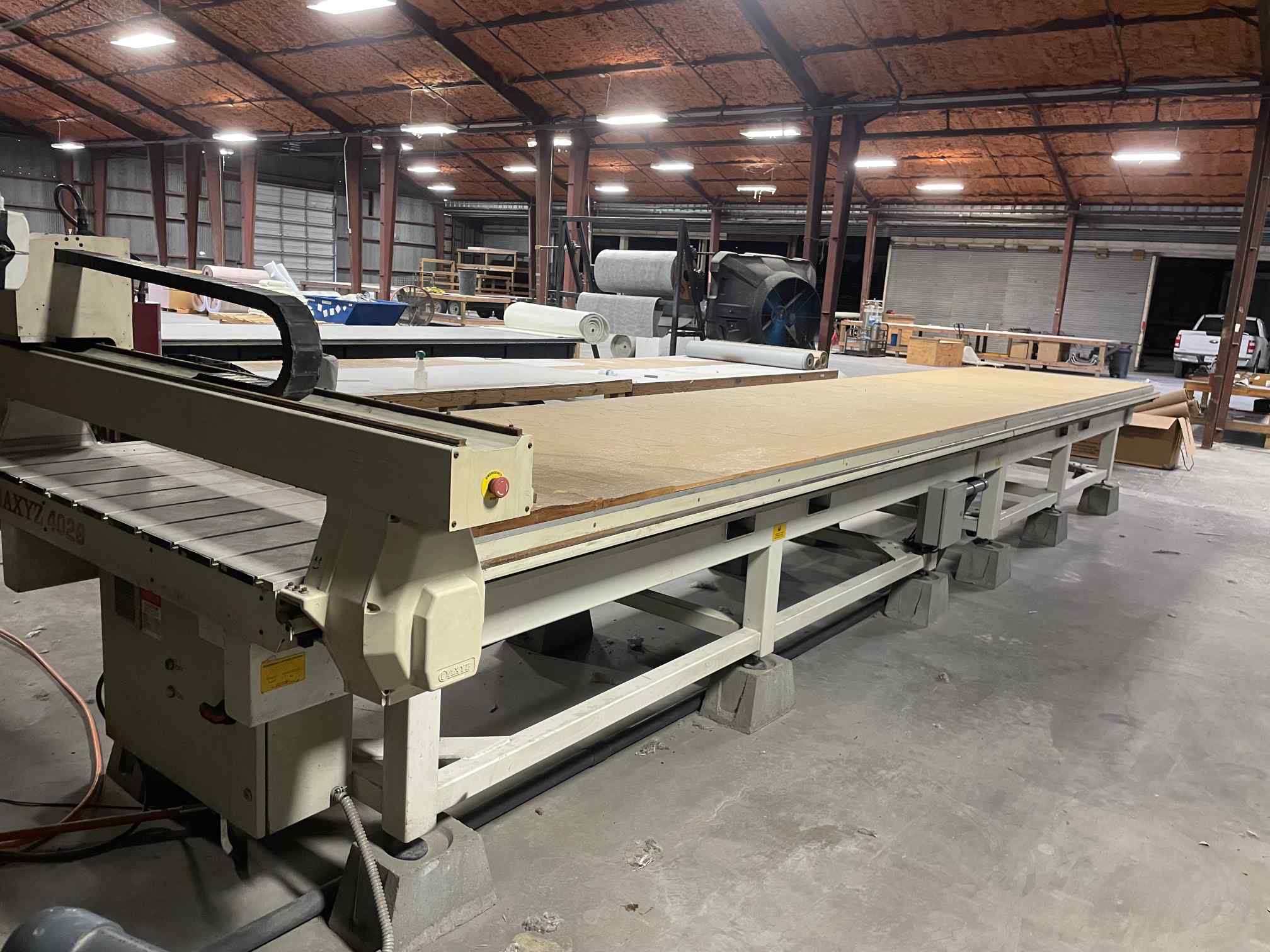 5' x 26' AXYZ 4026 CNC Knife Cutter