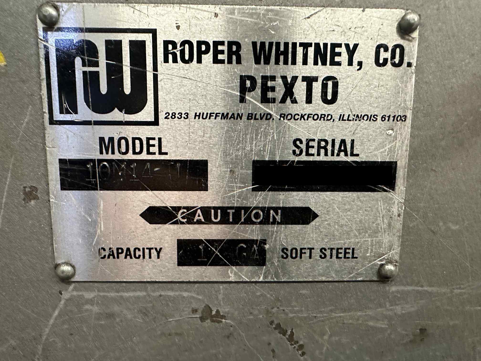 14 Gauge x 10' Roper Whitney 10M14 Shear