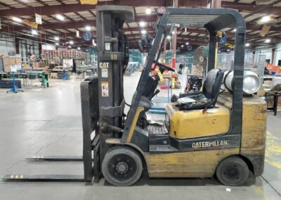 caterpillar 4500 lb forklift model gc25k