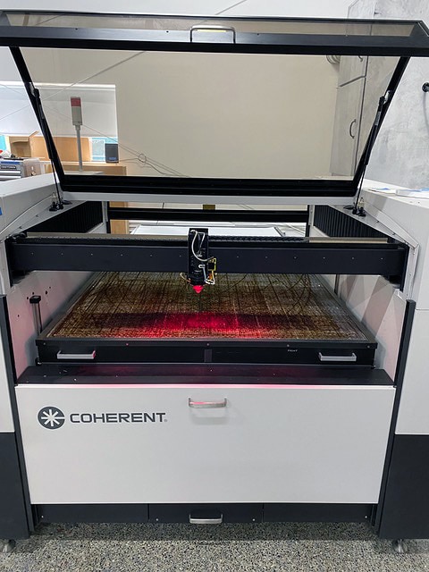 250 Watt Coherent M2C 4' x 4' CO2 Laser