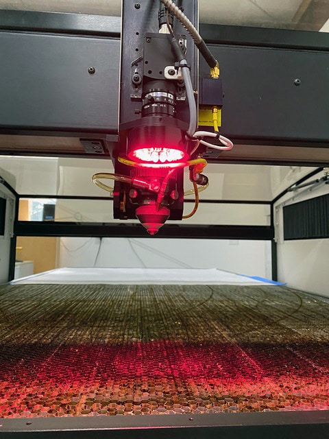 250 Watt Coherent M2C 4' x 4' CO2 Laser