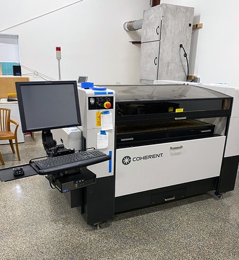 250 Watt Coherent M2C 4' x 4' CO2 Laser