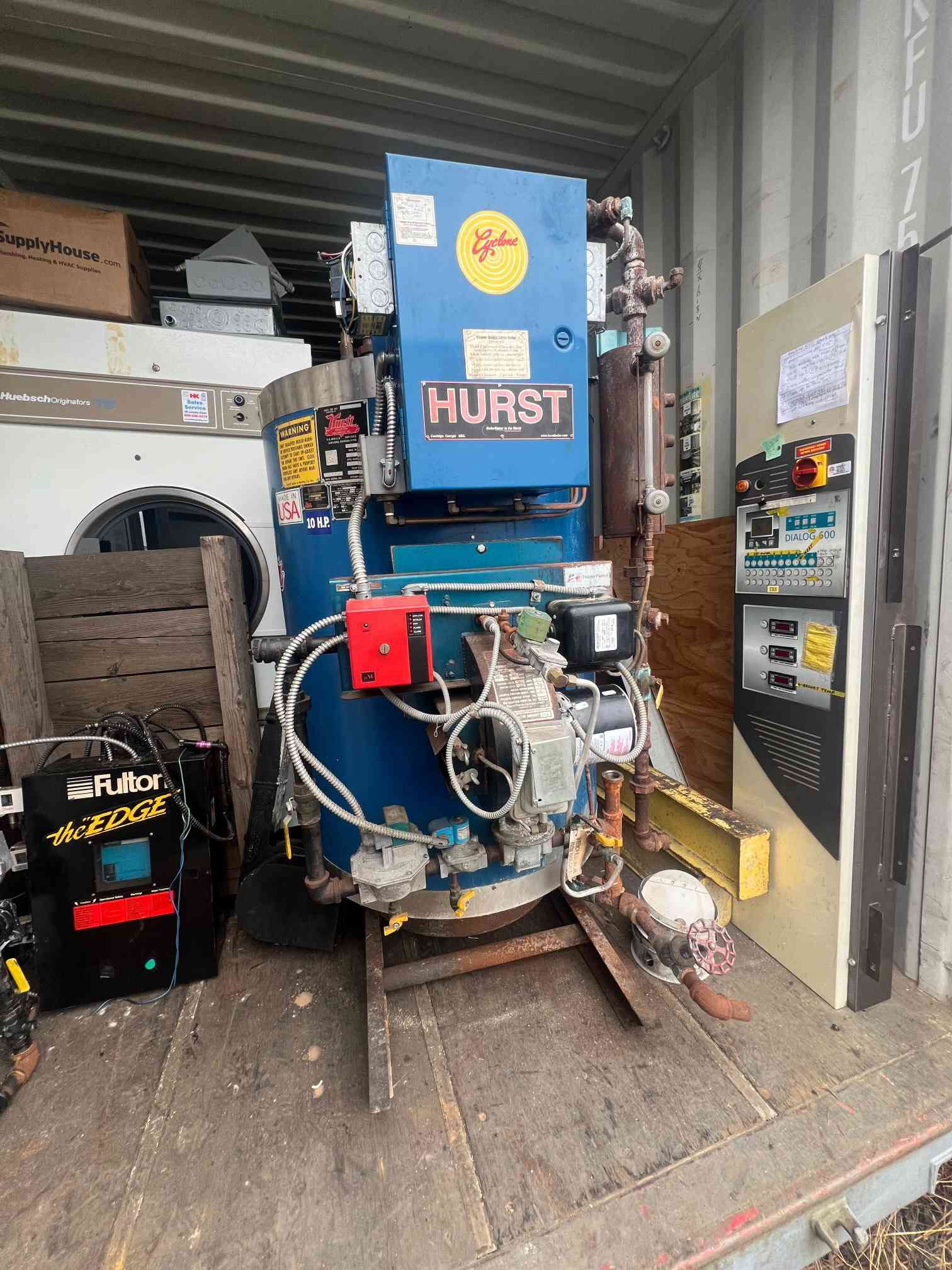 10 HP Hurst Boiler