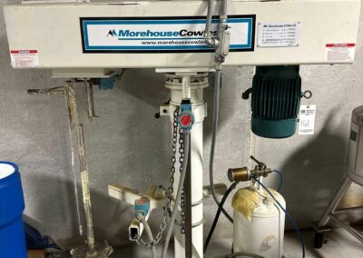 morehouse-cowles v-13-5 single shaft dissolver
