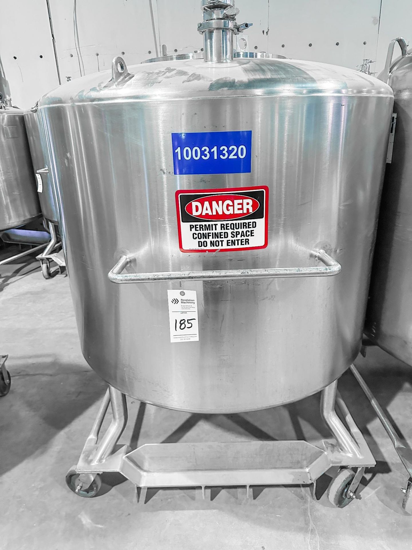 mueller 316l ss 79 gallon 300 liter pressure tank