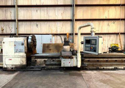 tacchi hs 1200 53 inches x 157 inches 236 inches cnc sliding gap lathe 2013