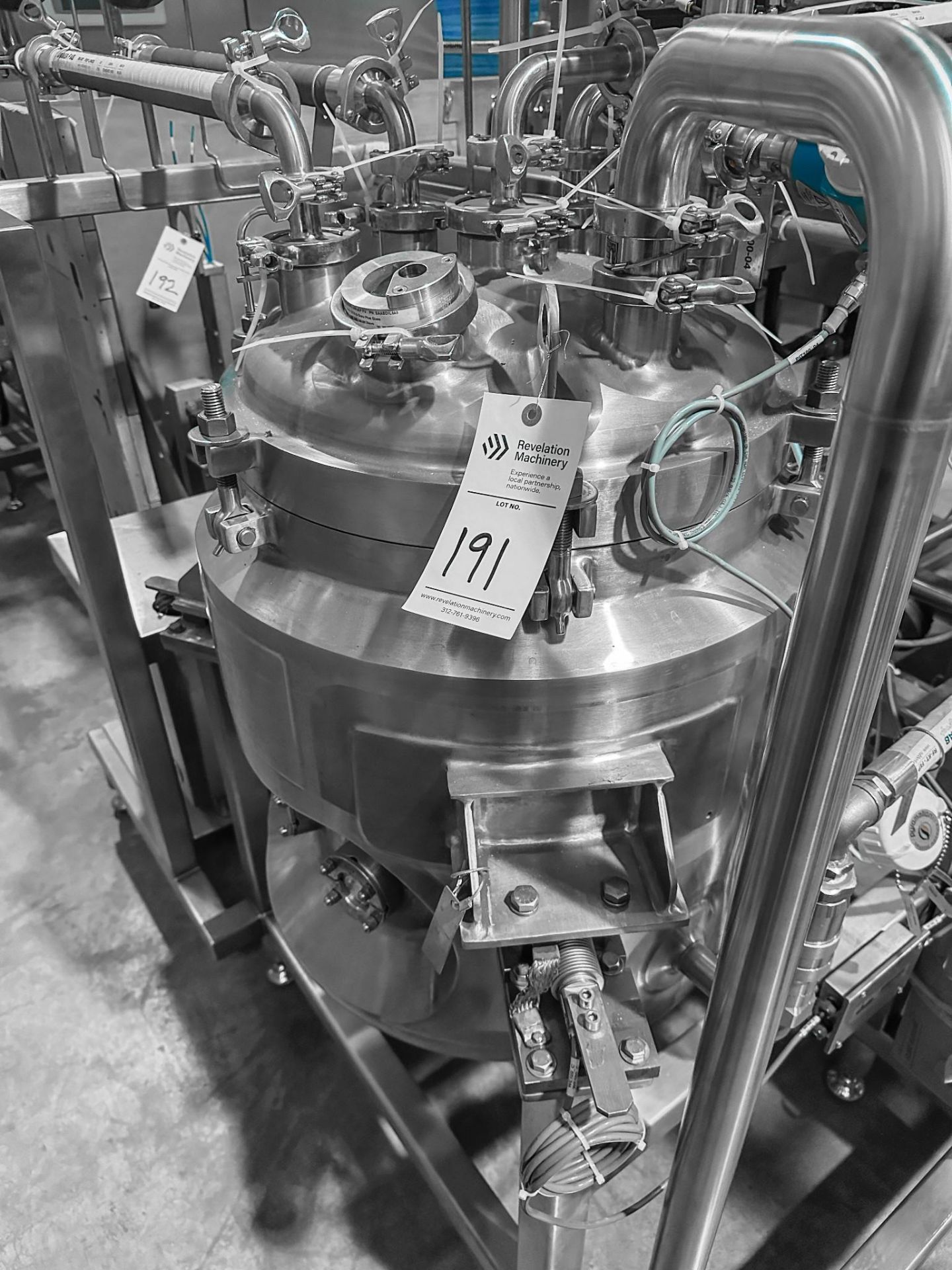 uf-df filtration skid with feldmeier 316l ss reactor 2012