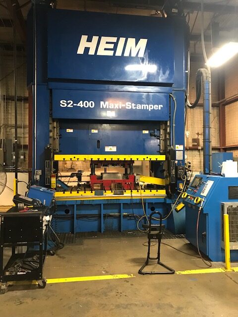 400 Ton Heim Maxi S2 Stamping Press 400-100 x60