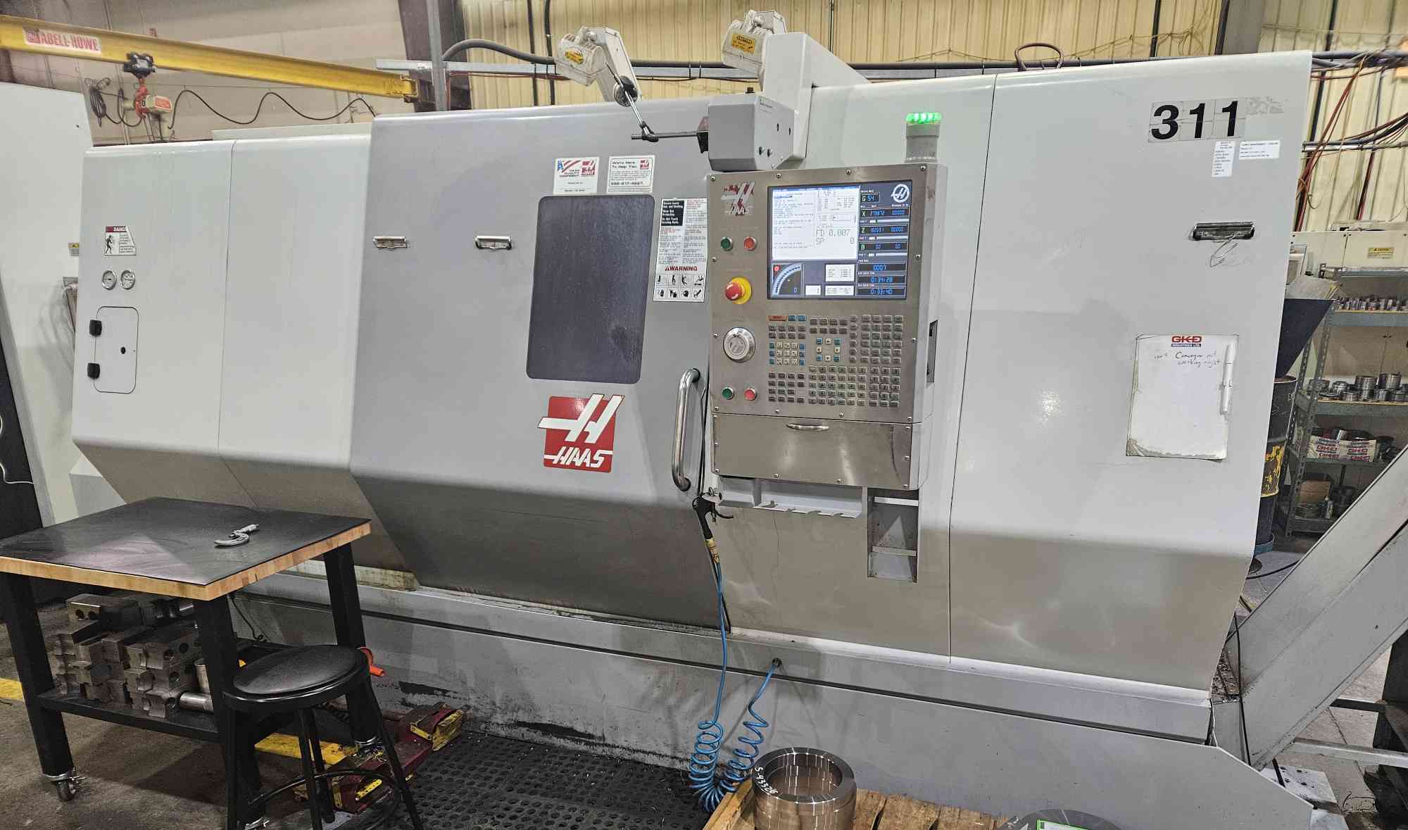 Haas SL-40TB Big Bore CNC Lathe