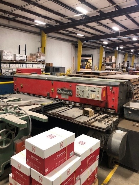 1/4" x 8' Amada M-2560 Mechanical Shear