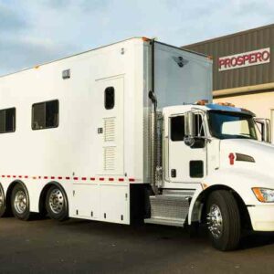12-Head Mobile Kenworth GAI Filler and Labeler Truck