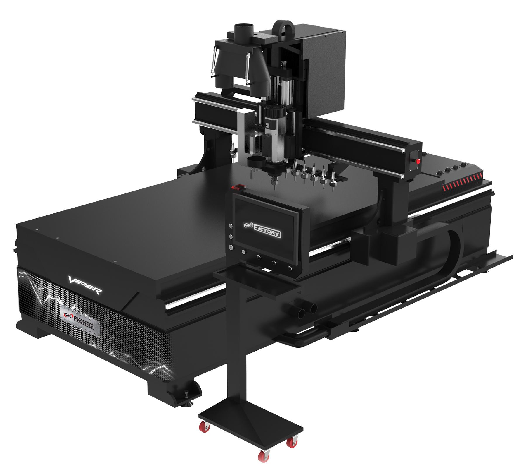 4'x8' CNC Factory Viper XP Router