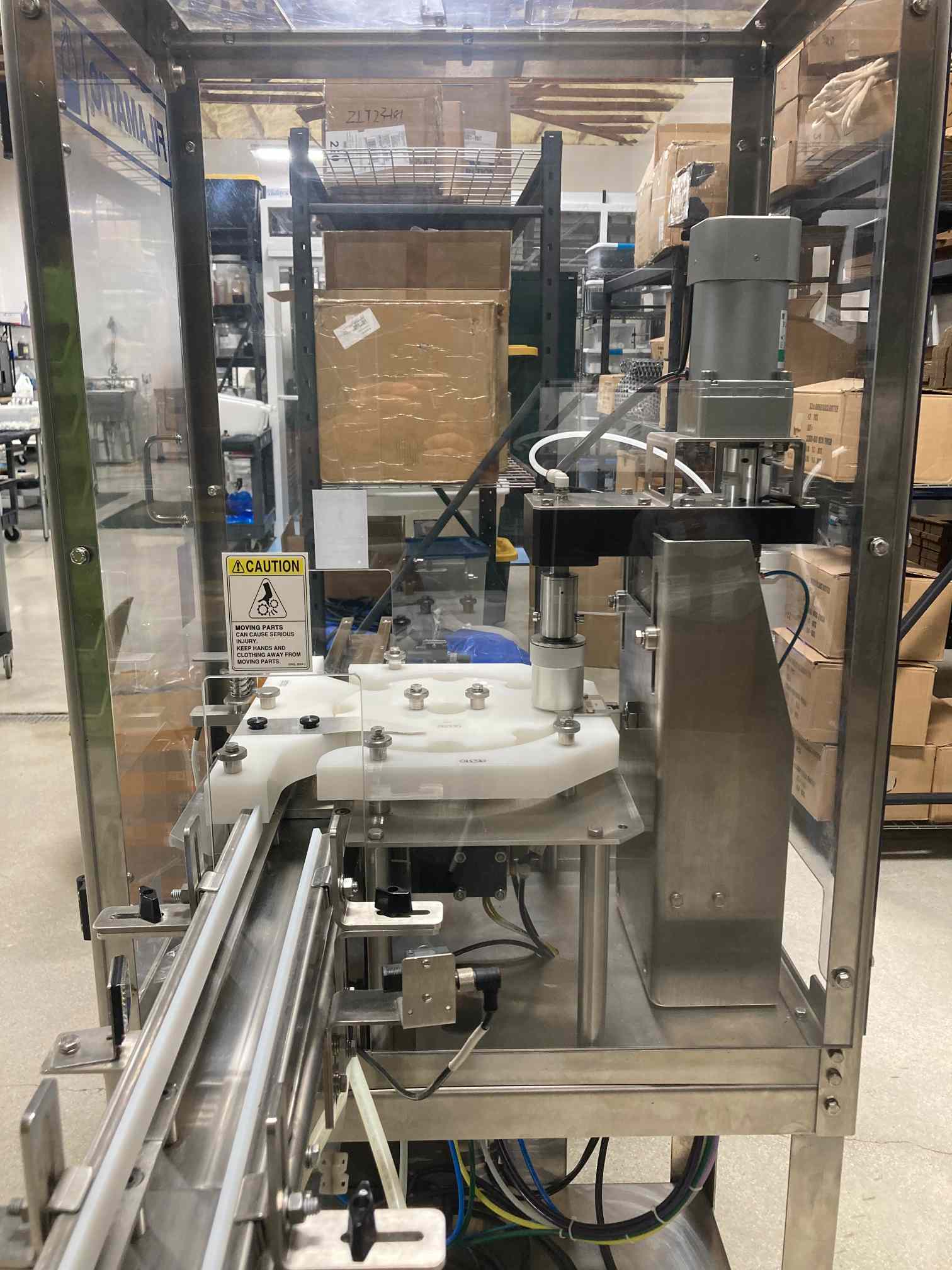 Filamatic Econofil Dual Head Filler and CT-100 Cap Tightener