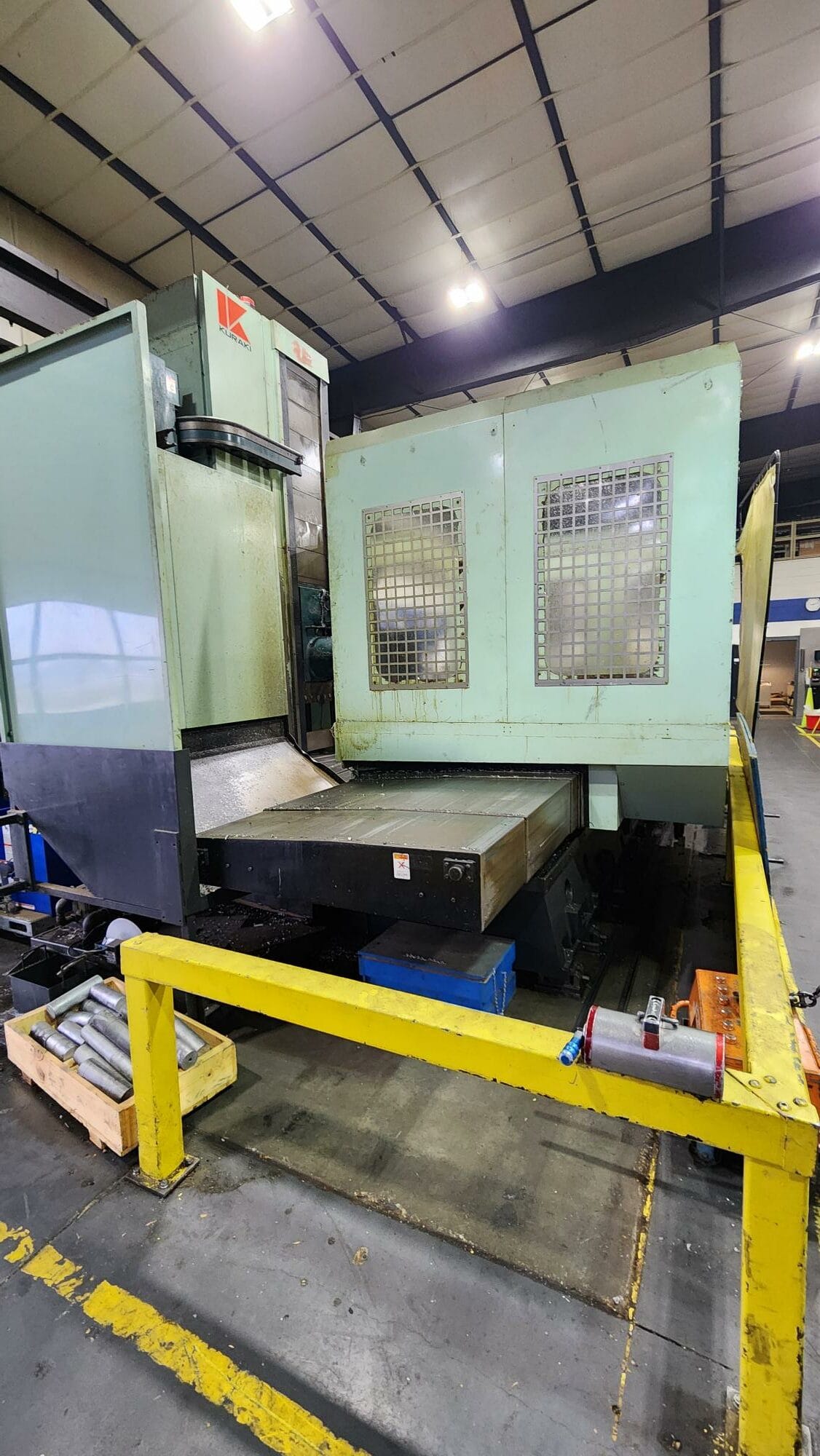 5" Kuraki KBT-13A Boring Mill