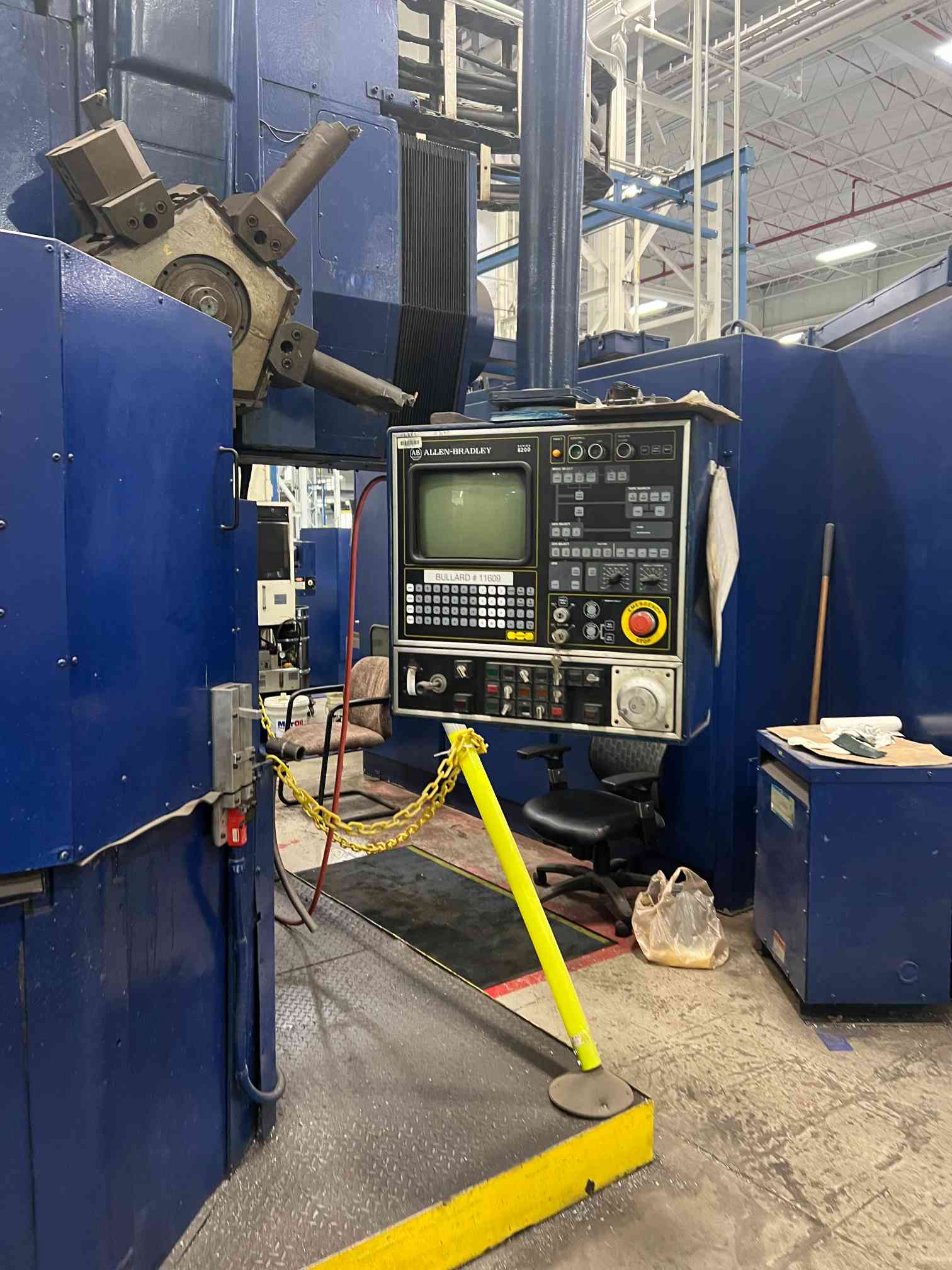 36" Bullard Dyn-au-tape CNC Vertical Turret Lathe