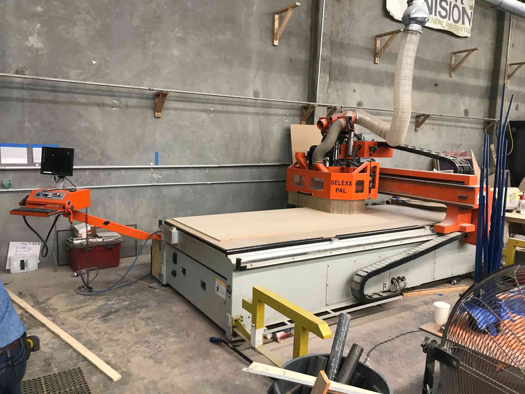 5'x10' Omnitech Selexx Pal CNC Router