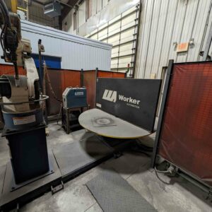 OTC Almega AX Robotic Weld Cell