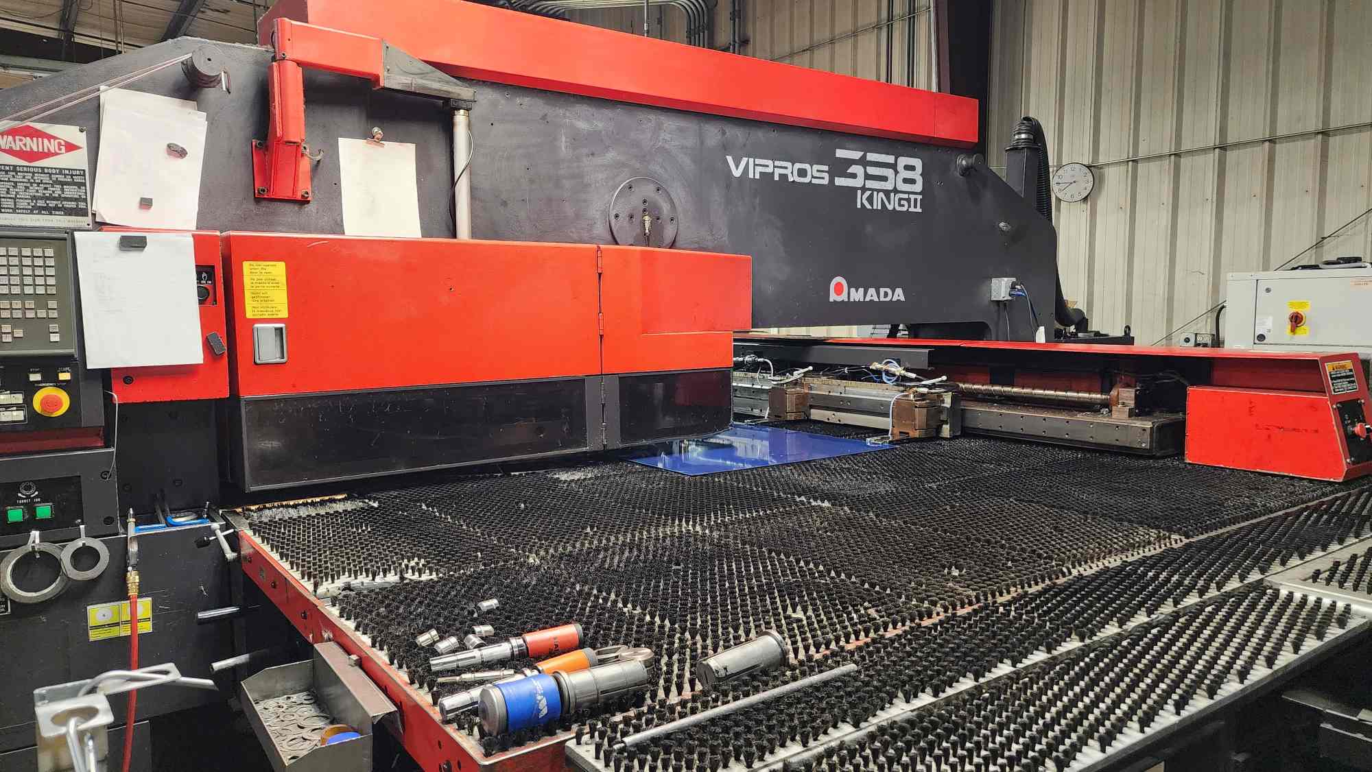 33 Ton Amada Vipros 358 King II CNC Turret Punch