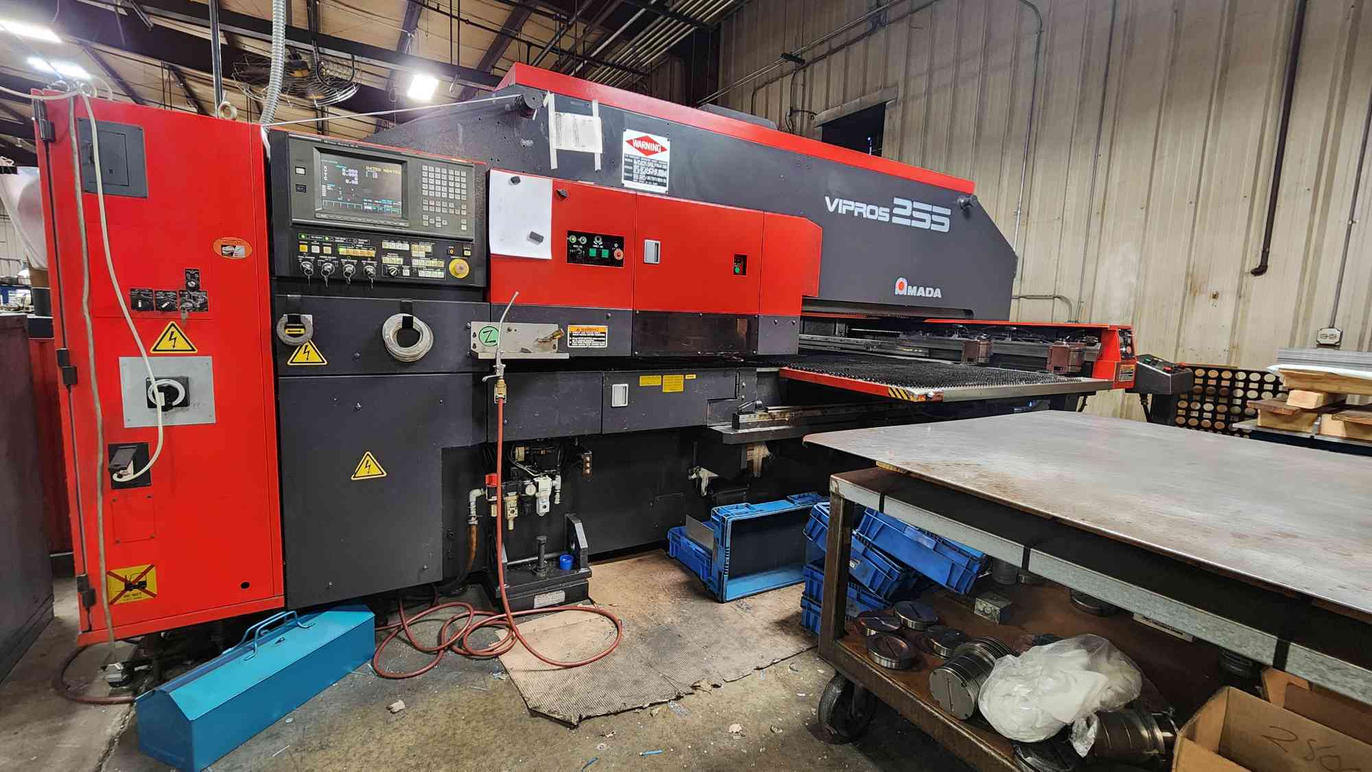 22 Ton Amada Vipros 255 Turret Punch