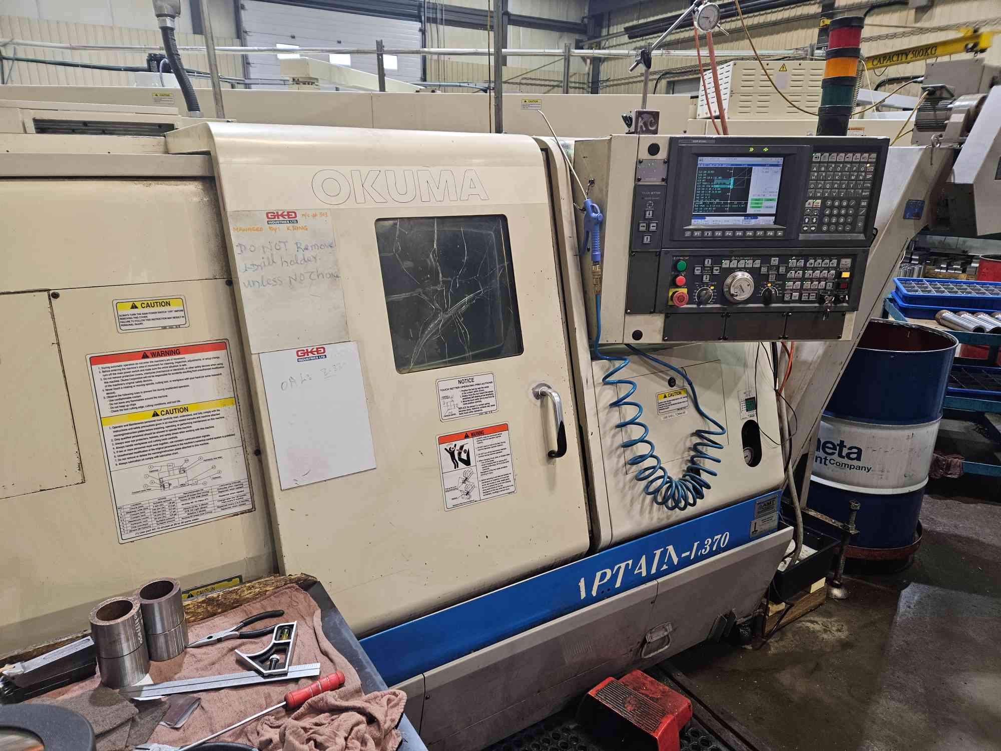 Okuma L370 Captain CNC Lathe