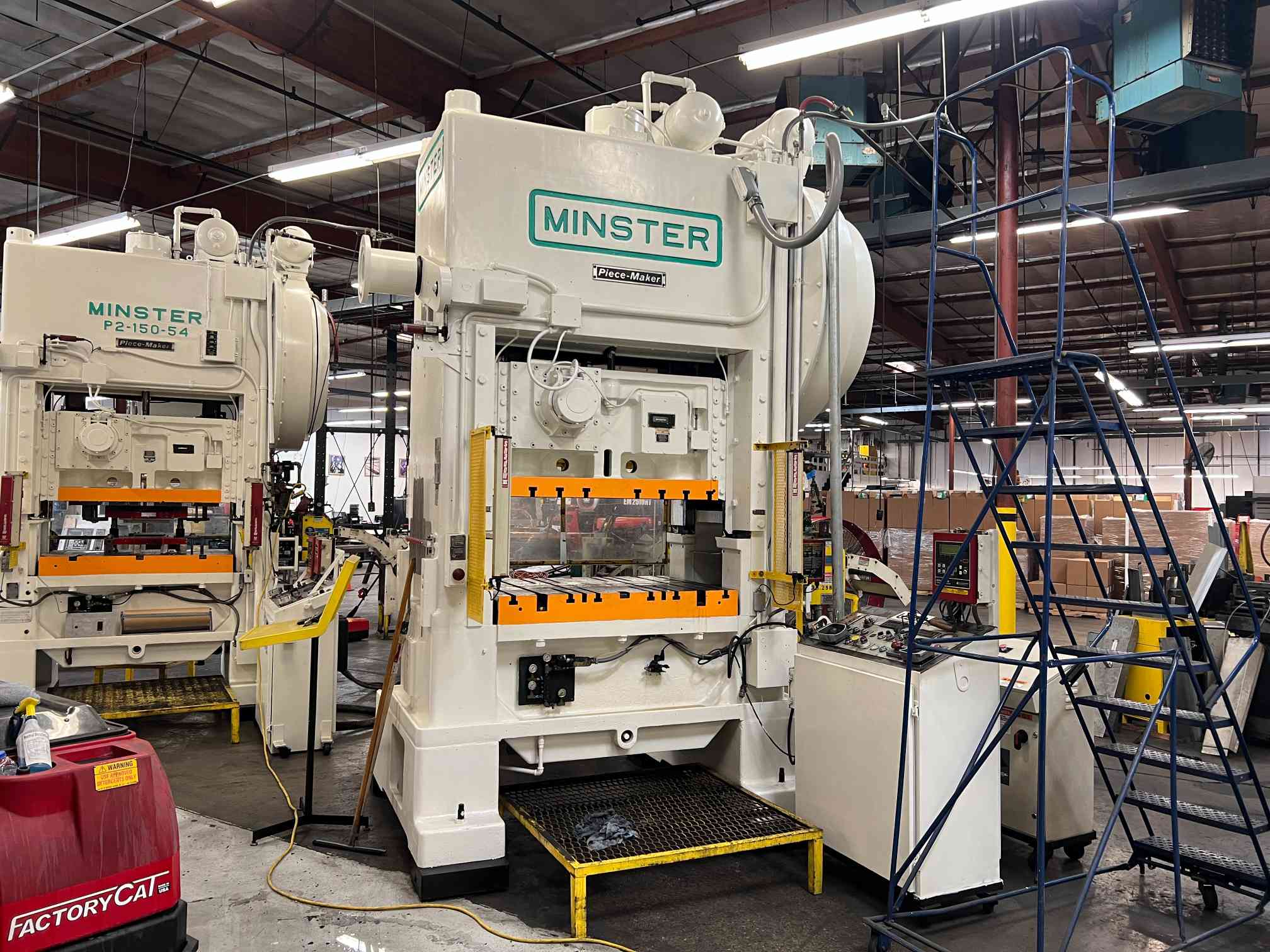 150 Ton Minster Punch Press P2-150-54