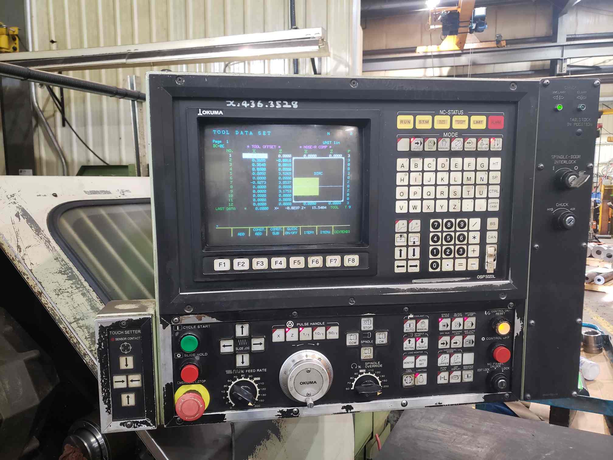 Okuma LB25 BB CNC Lathe