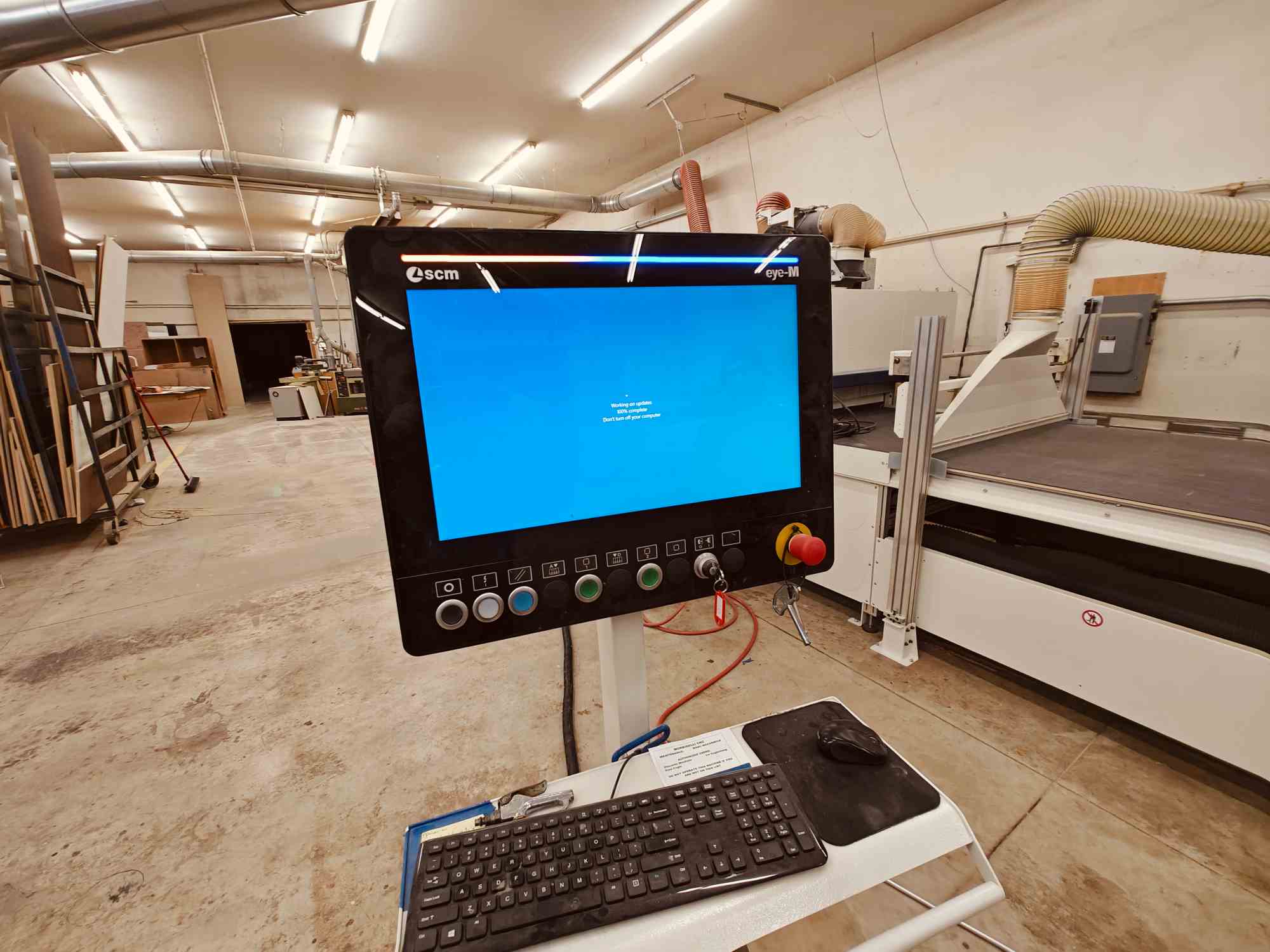 5'x10' SCM Morbidelli X200 CNC Router Nested Based Cell