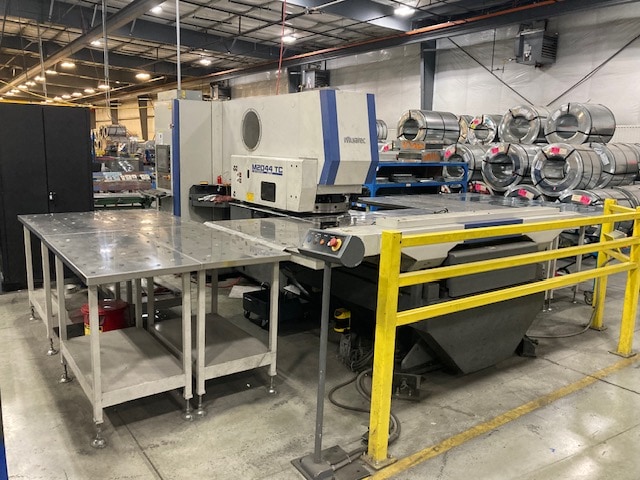 22 Ton Muratec M2044TC CNC Turret Punch