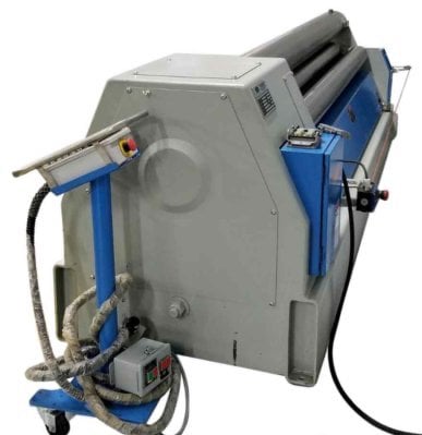 .41" x 8' WDM 403-10-8 4 Roll Double Pinch Plate Roll- Auto 4.2 Control