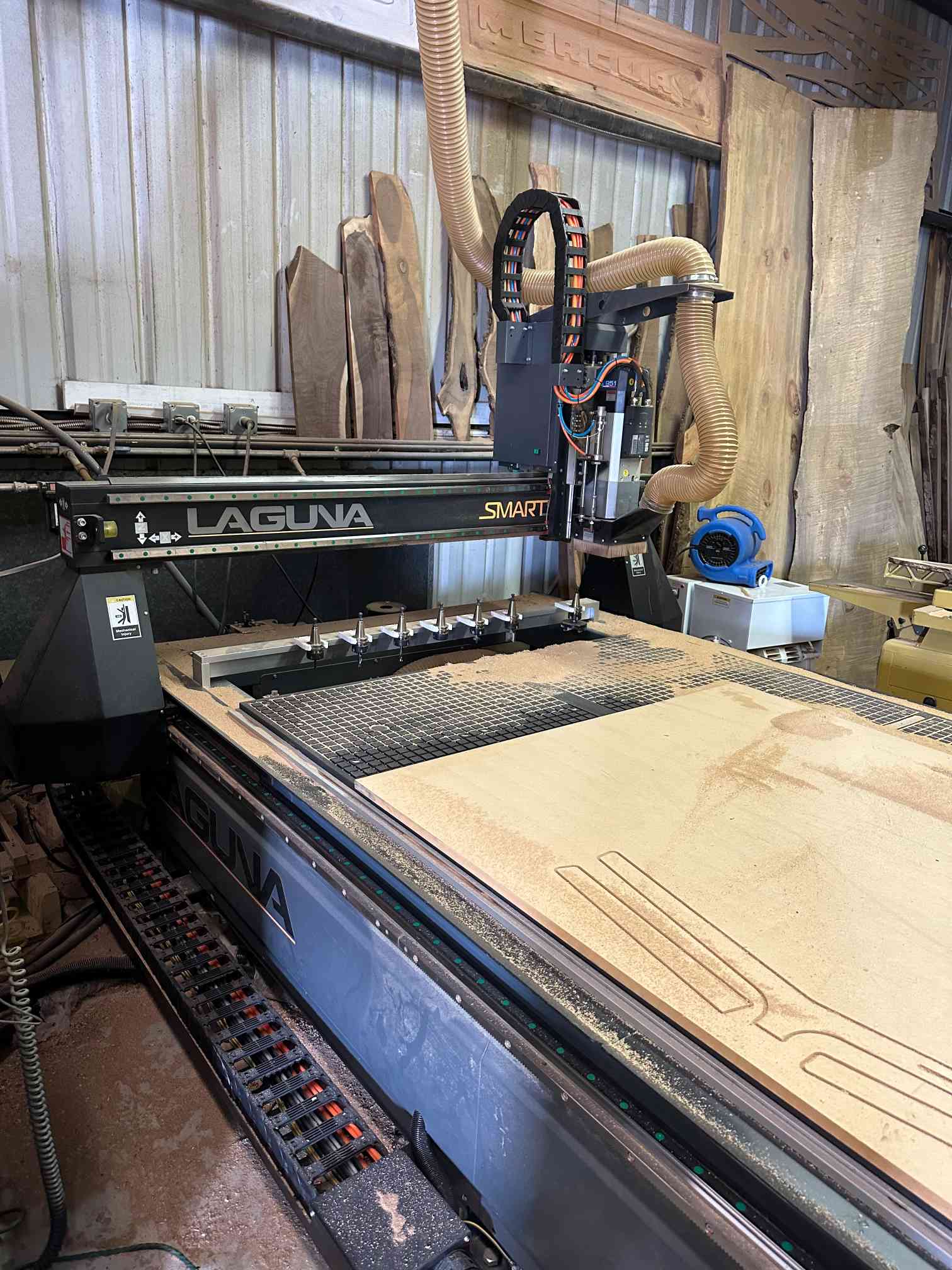 5'x10' Laguna Tools Smartshop 2