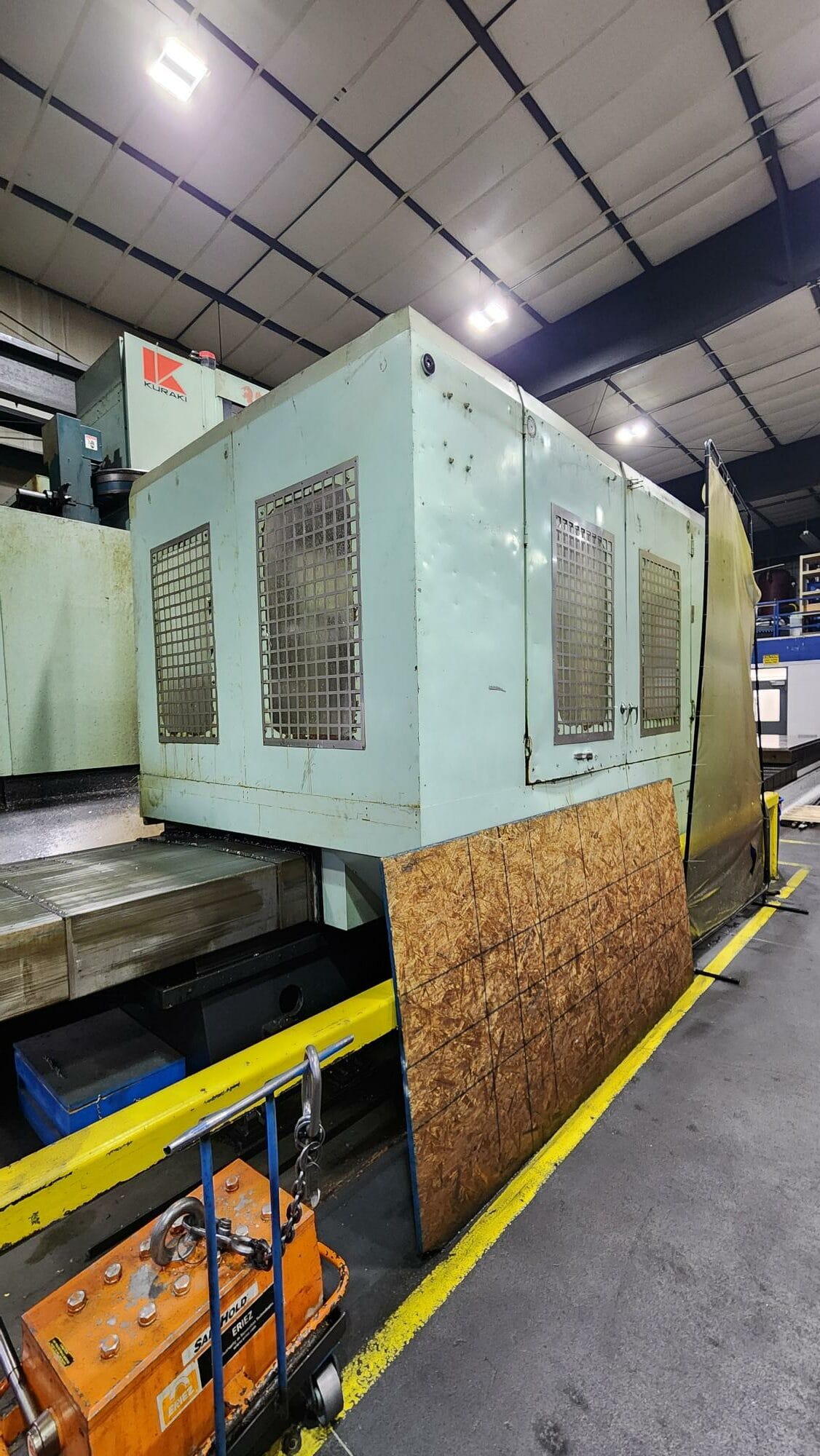 5" Kuraki KBT-13A Boring Mill