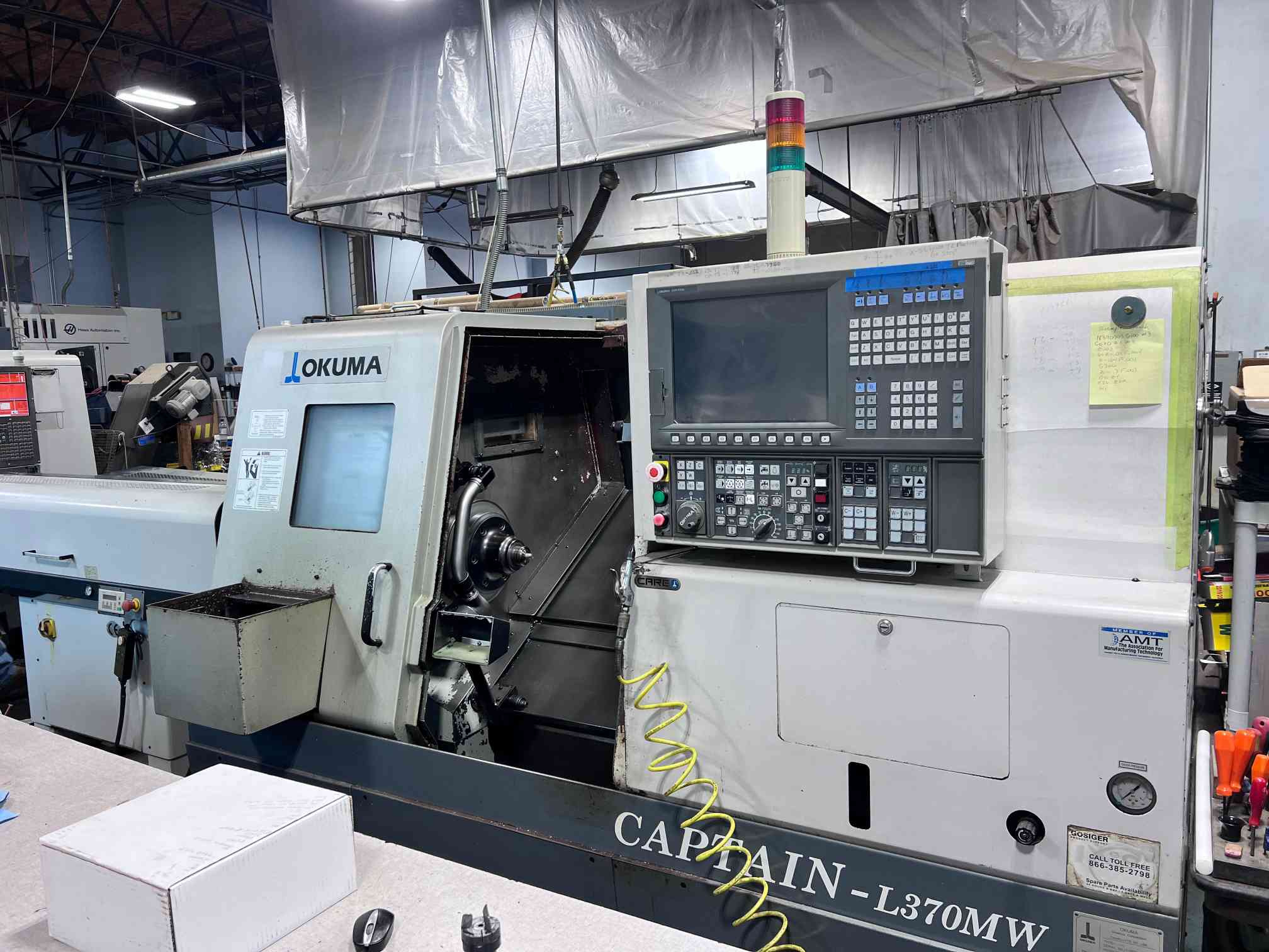 Okuma Captain L370MW CNC Lathe