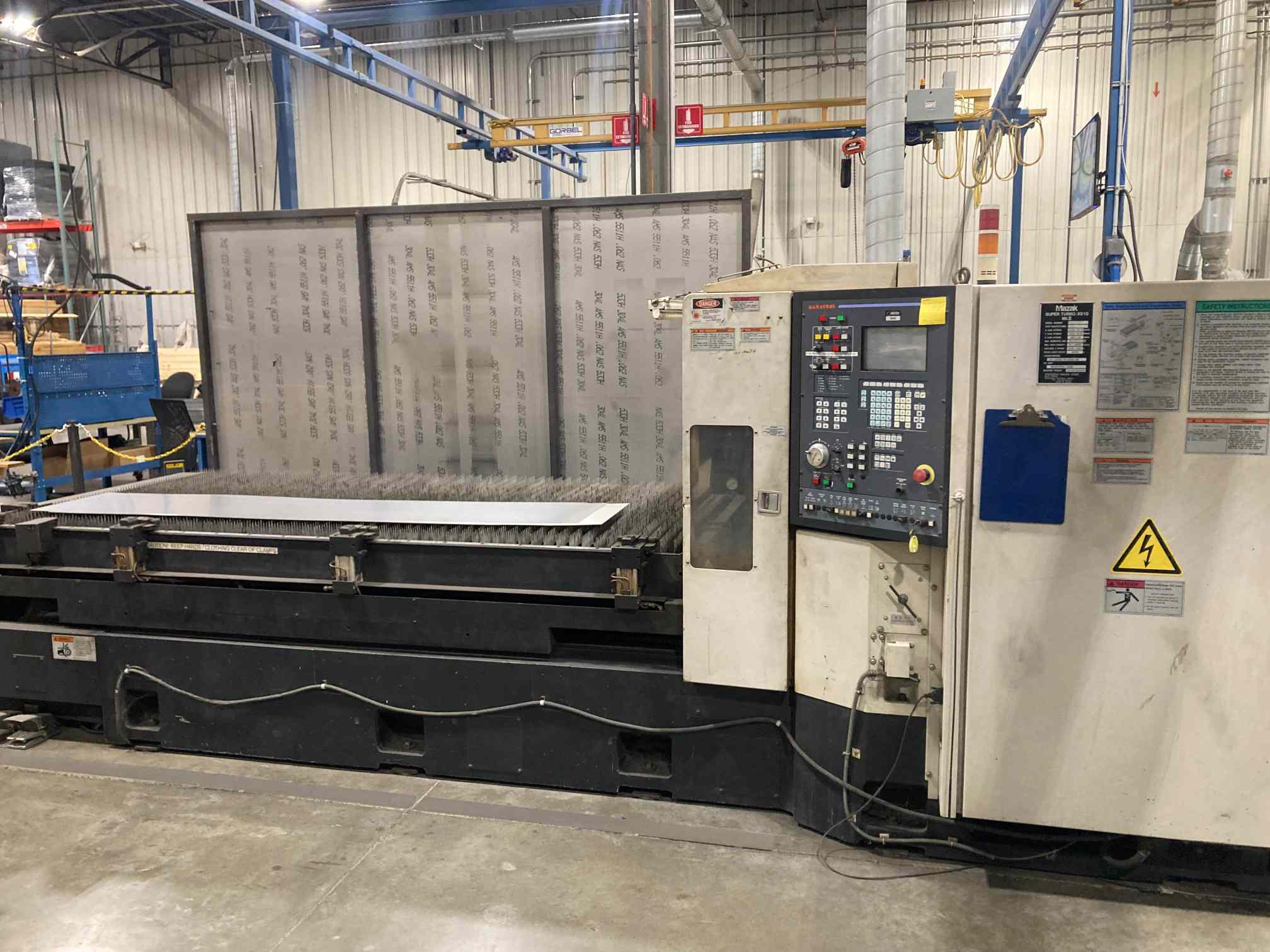 5'x1-' Mazak X510 Super Turbo CO2 laser