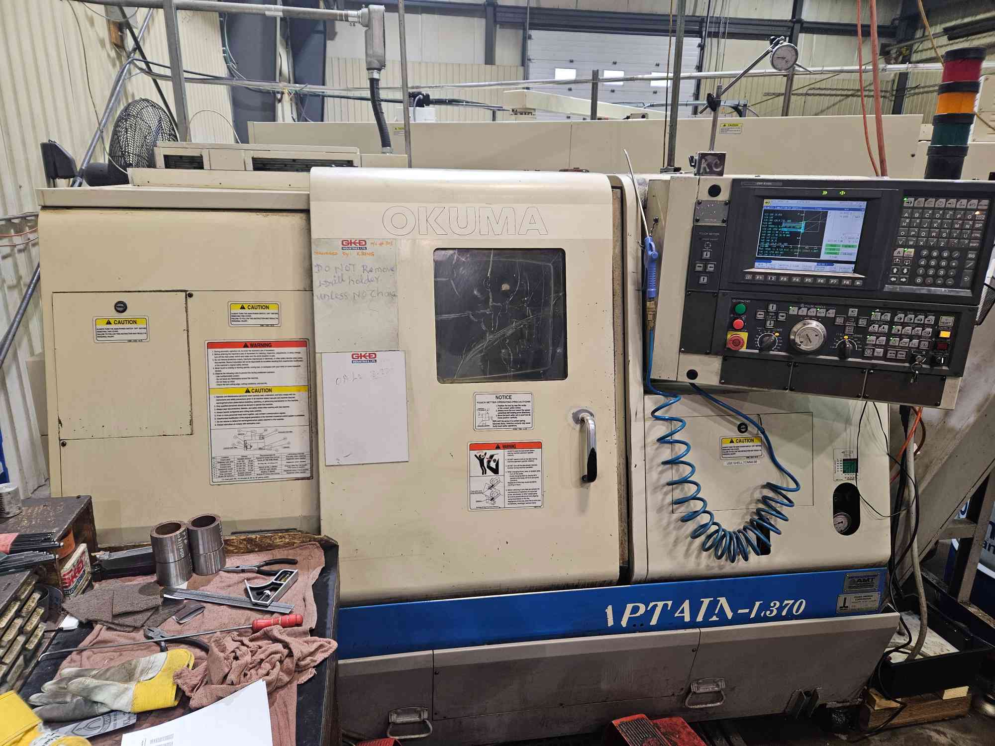 Okuma L370 Captain CNC Lathe