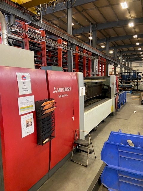 4500 Watt Mitsubishi ML3015eX CO2 Laser
