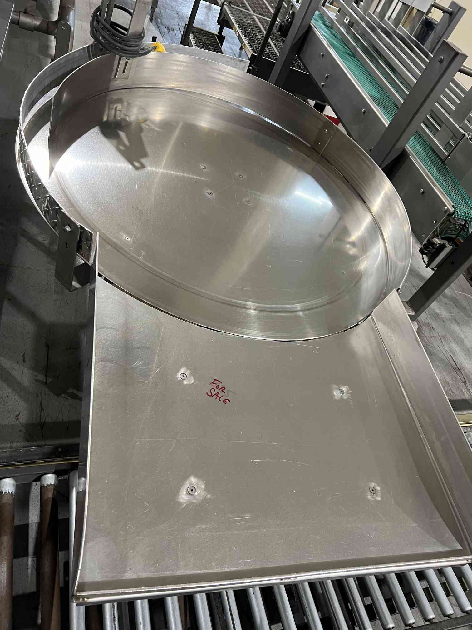 36" Diameter Feed Systems FS-S Rotary Accumulation Table