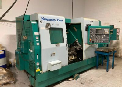 2001 nakamura-tome wt-250 cnc lathe