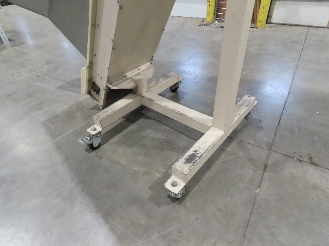 Kartridg Pak 18"x 11' Cleated Incline Conveyor Elevator Feed Hopper 72FPM
