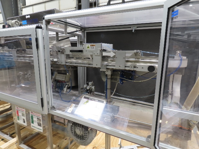 Coster CAP300 Cap Placing Line Aerosol Bottle Capper & Sorter with Feed Hopper