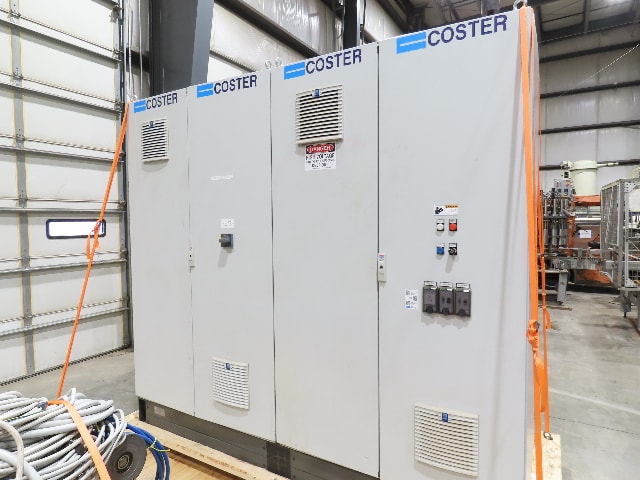 Coster CAP300 Cap Placing Line Aerosol Bottle Capper & Sorter with Feed Hopper