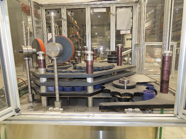 Aerosol Can Bottle Puck Sorter and Inserter for Bottle Filling Capper Line