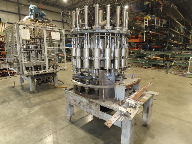 Kartridg Pak 18-Head Rotary Pneumatic Bottle Filling Machine