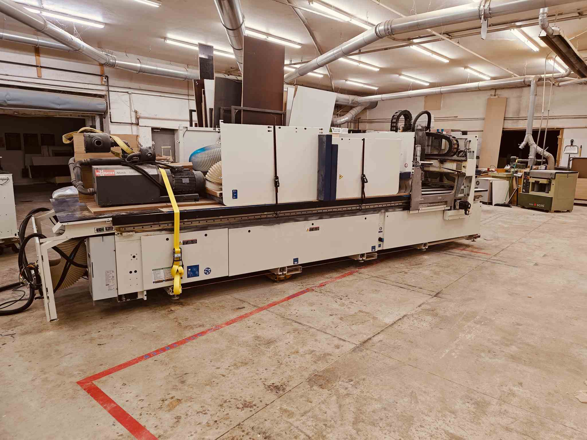 5'x10' SCM Morbidelli X200 CNC Router Nested Based Cell