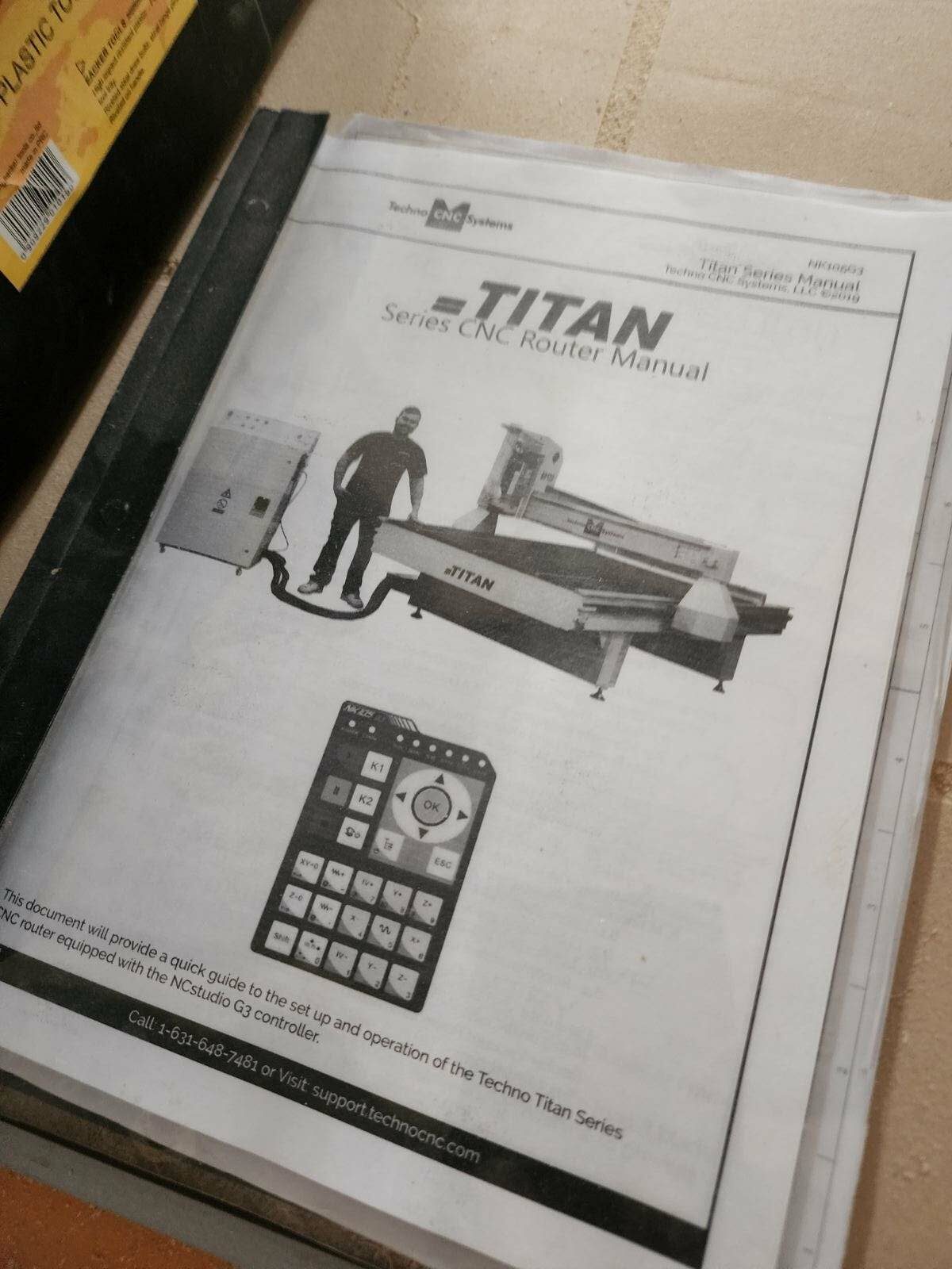 Techno Titan Series 60120 CNC Router with Becker Vacuum Pump