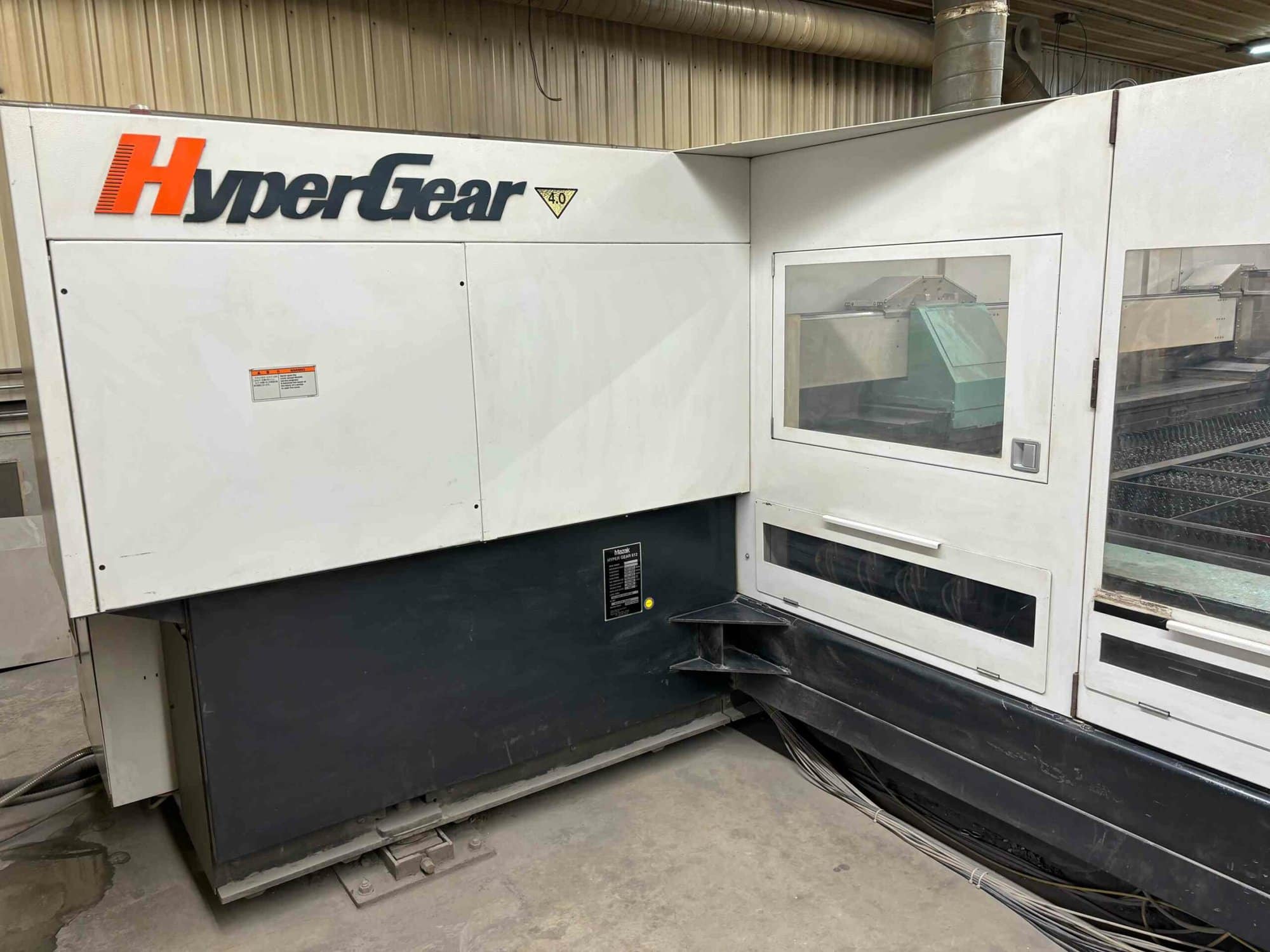 6'x12' 4,000 Watt Mazak Hyper Gear CO2 Laser