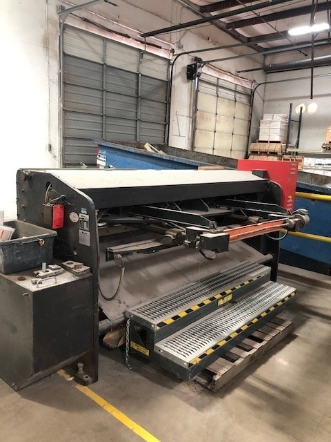 1/4" x 8' Amada M-2560 Mechanical Shear