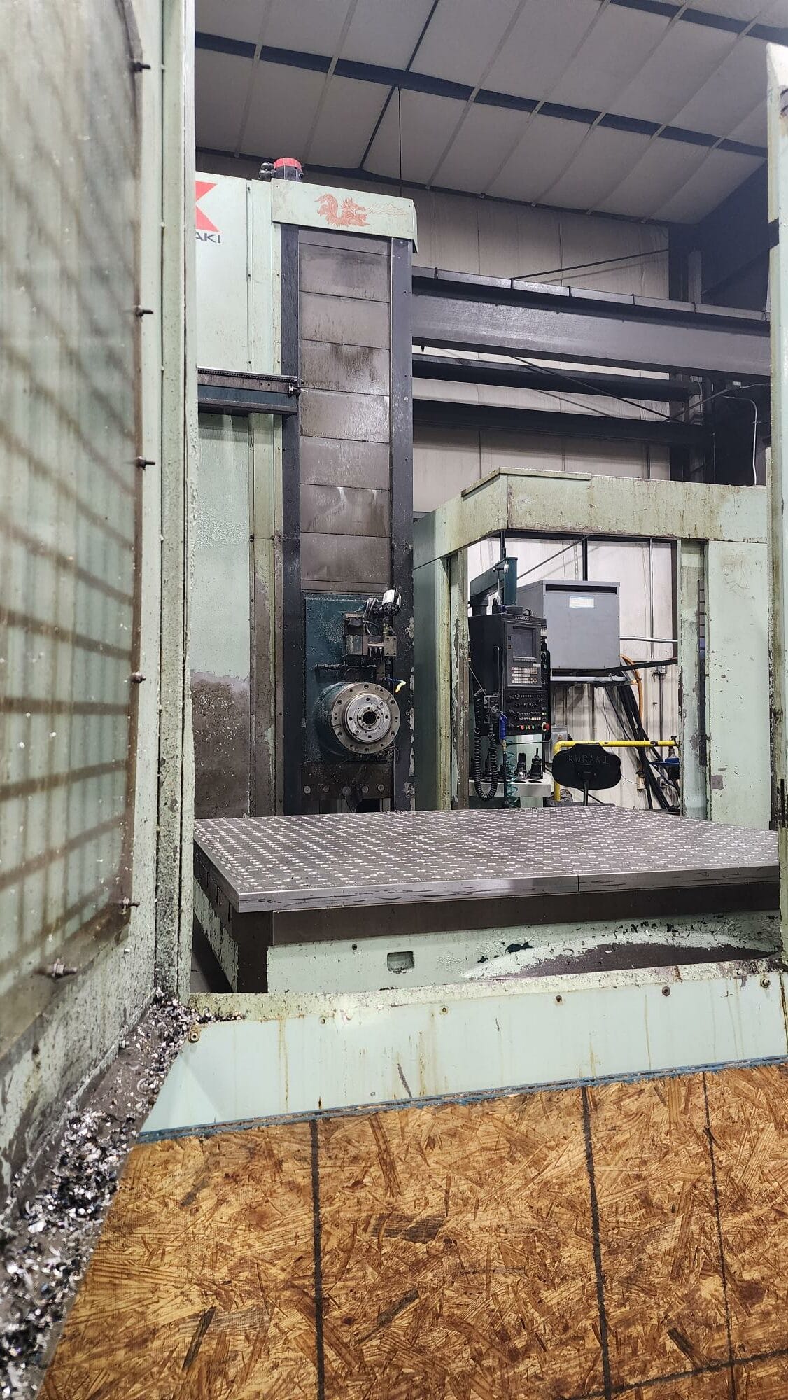 5" Kuraki KBT-13A Boring Mill