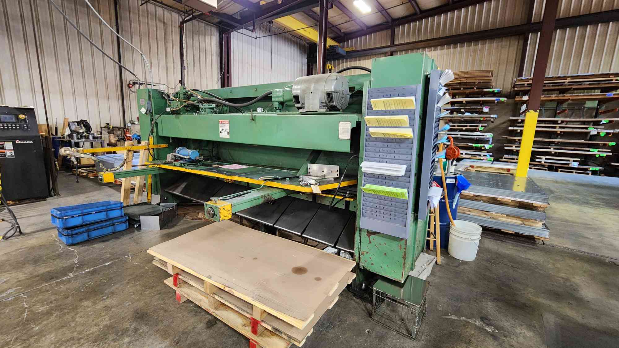 1/4" x 10' Cincinnati 250 Hydraulic Shear