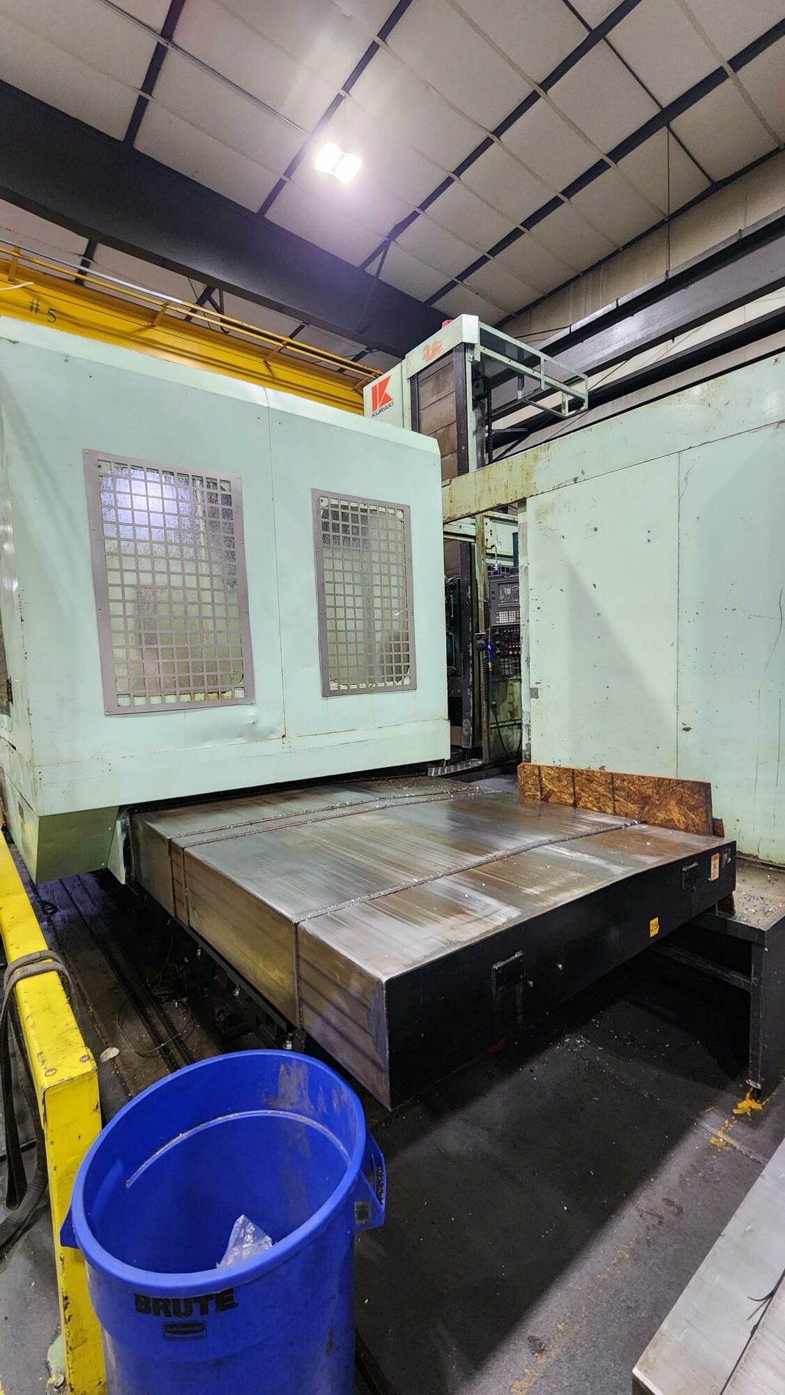 5" Kuraki KBT-13A Boring Mill